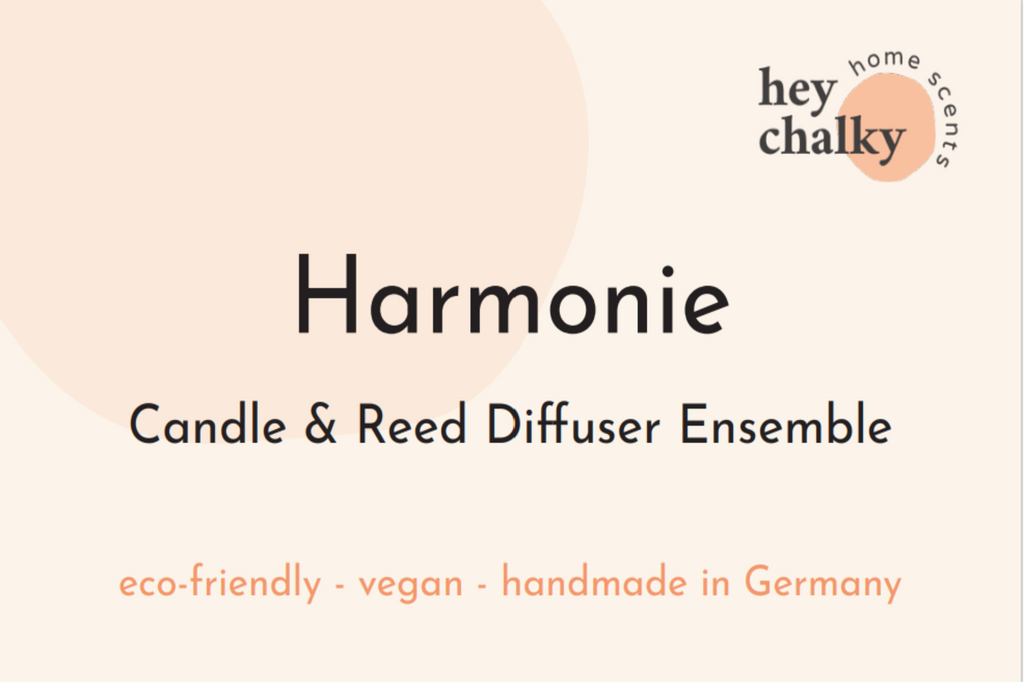 Harmonie Duftset – Kerze & Diffuser für entspannte Wohlfühlmomente