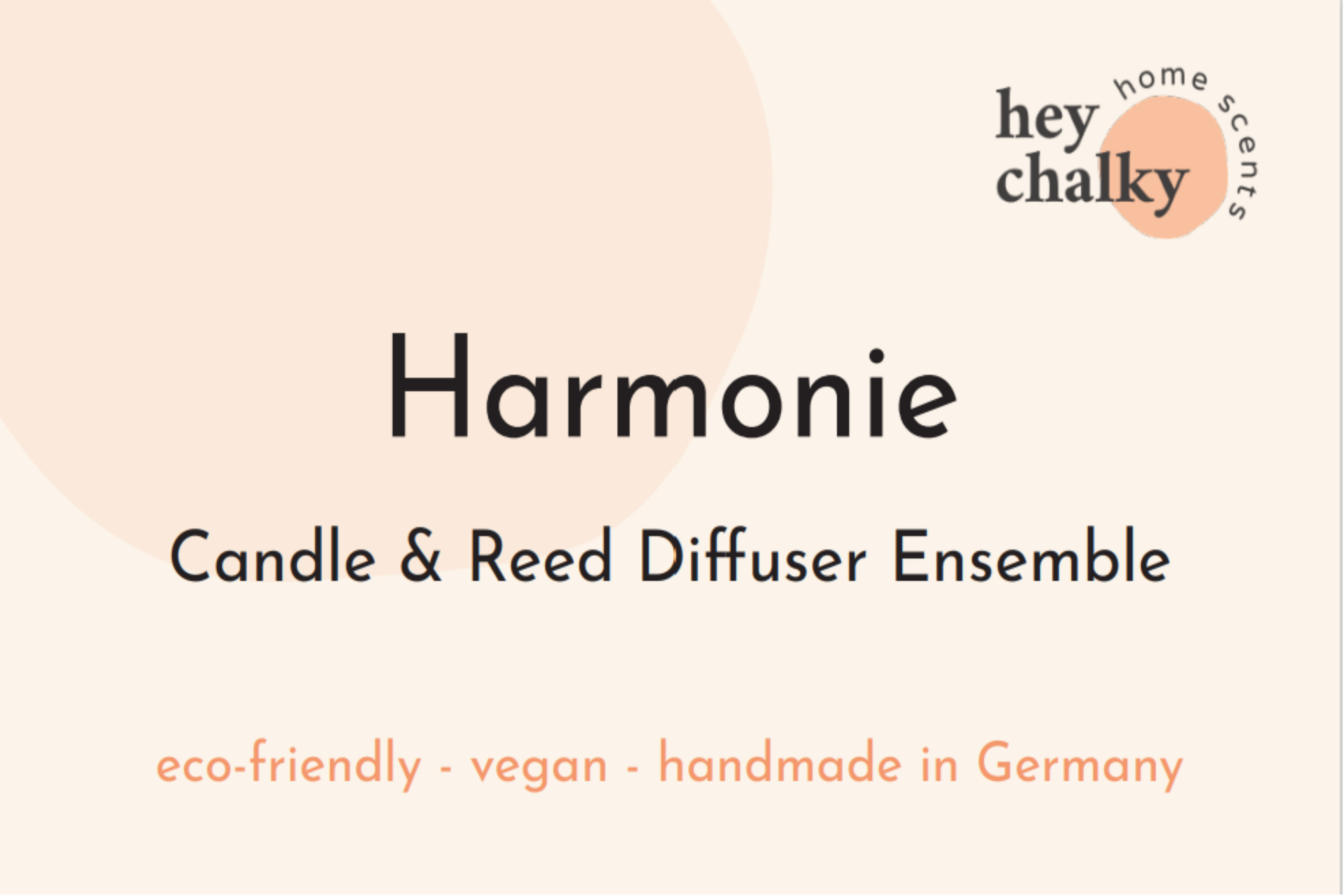 Coffret Parfum Harmonie – Bougie & Diffuseur pour des moments de bien-être relaxants