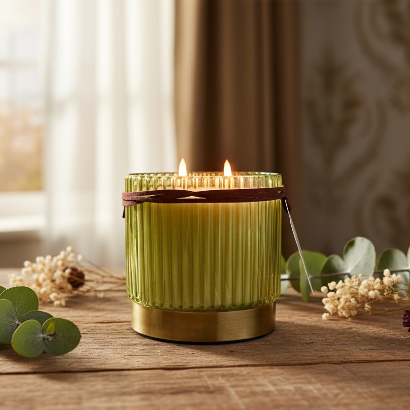 Iris Flute Scented Kerze Jasmine & Bergamot (500ml)