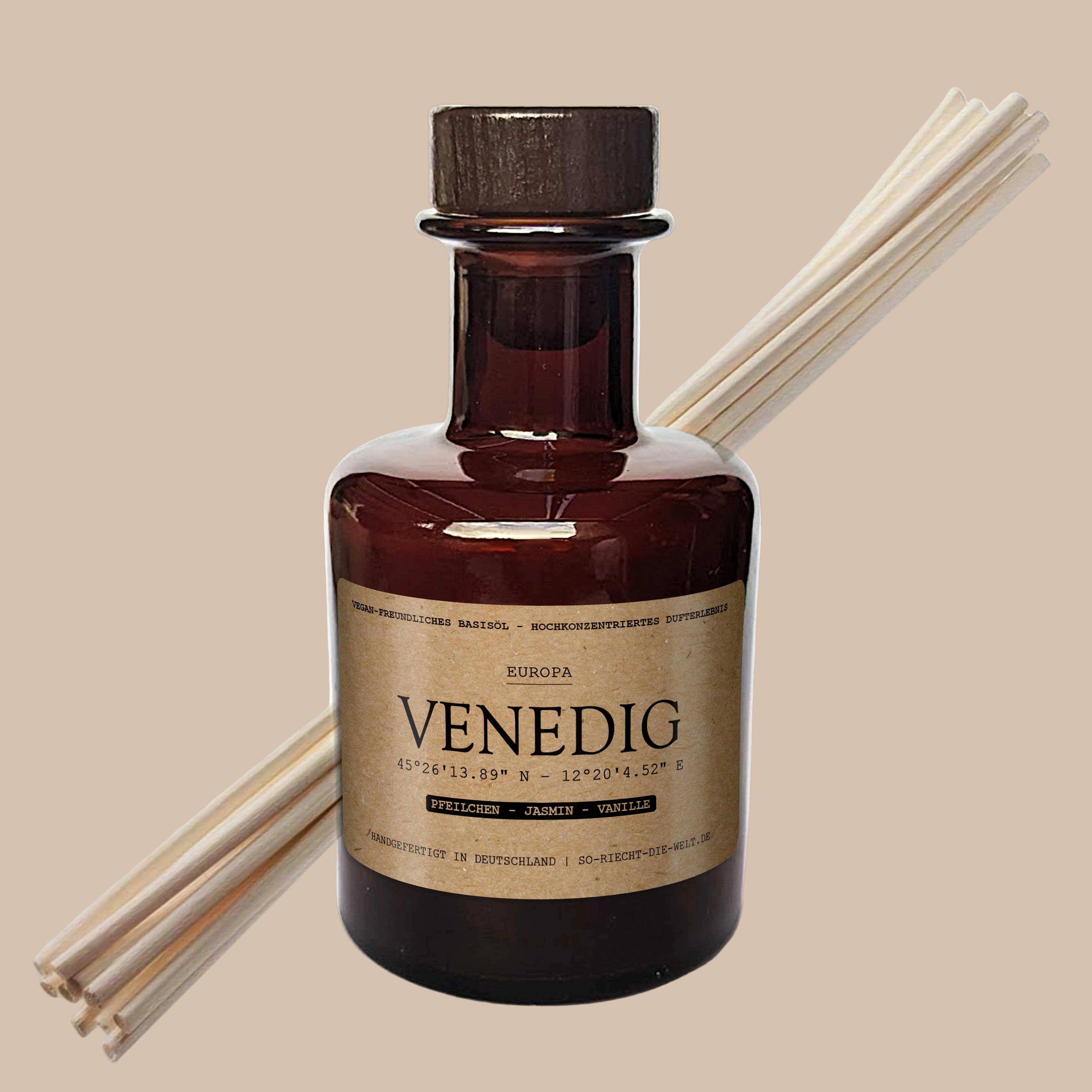 Venice Diffuser Vials, Jasmine, Vanilla