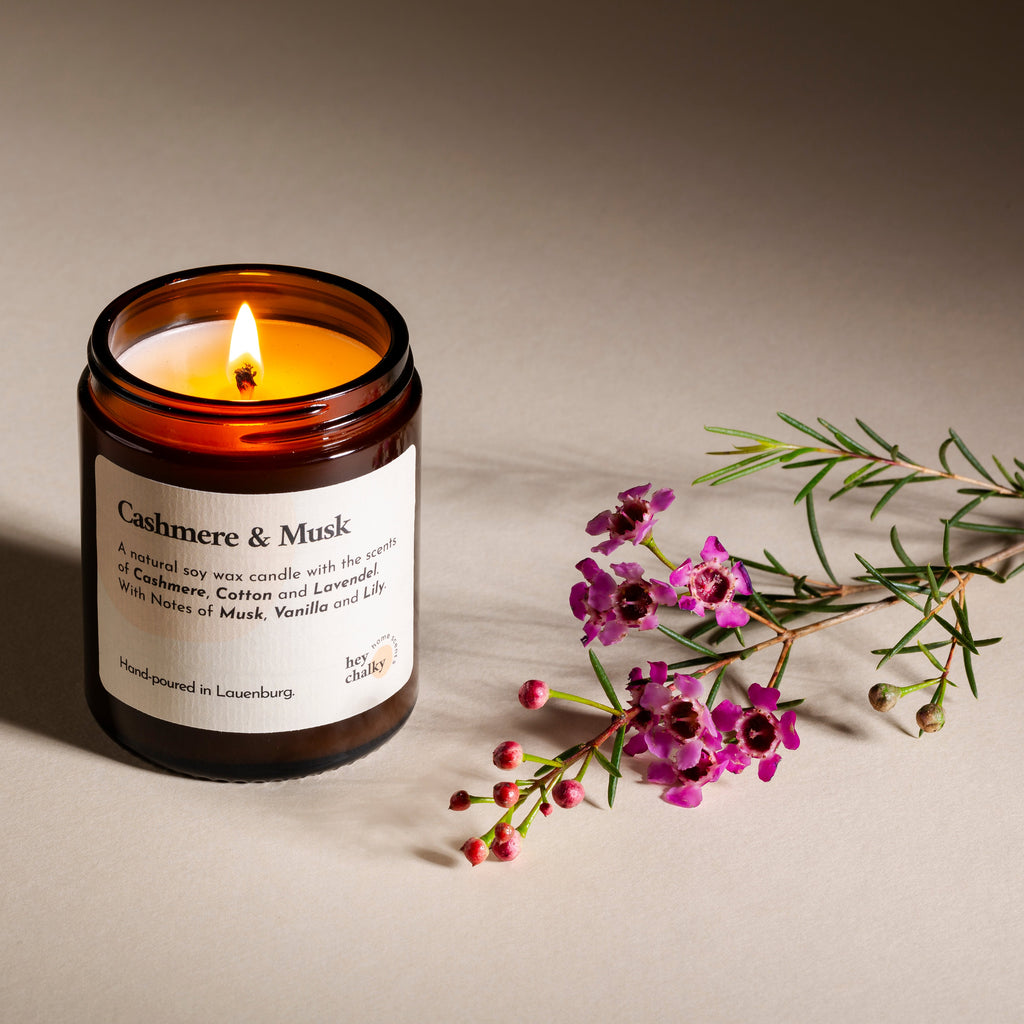 Cashmere & Musk 155g Kerze