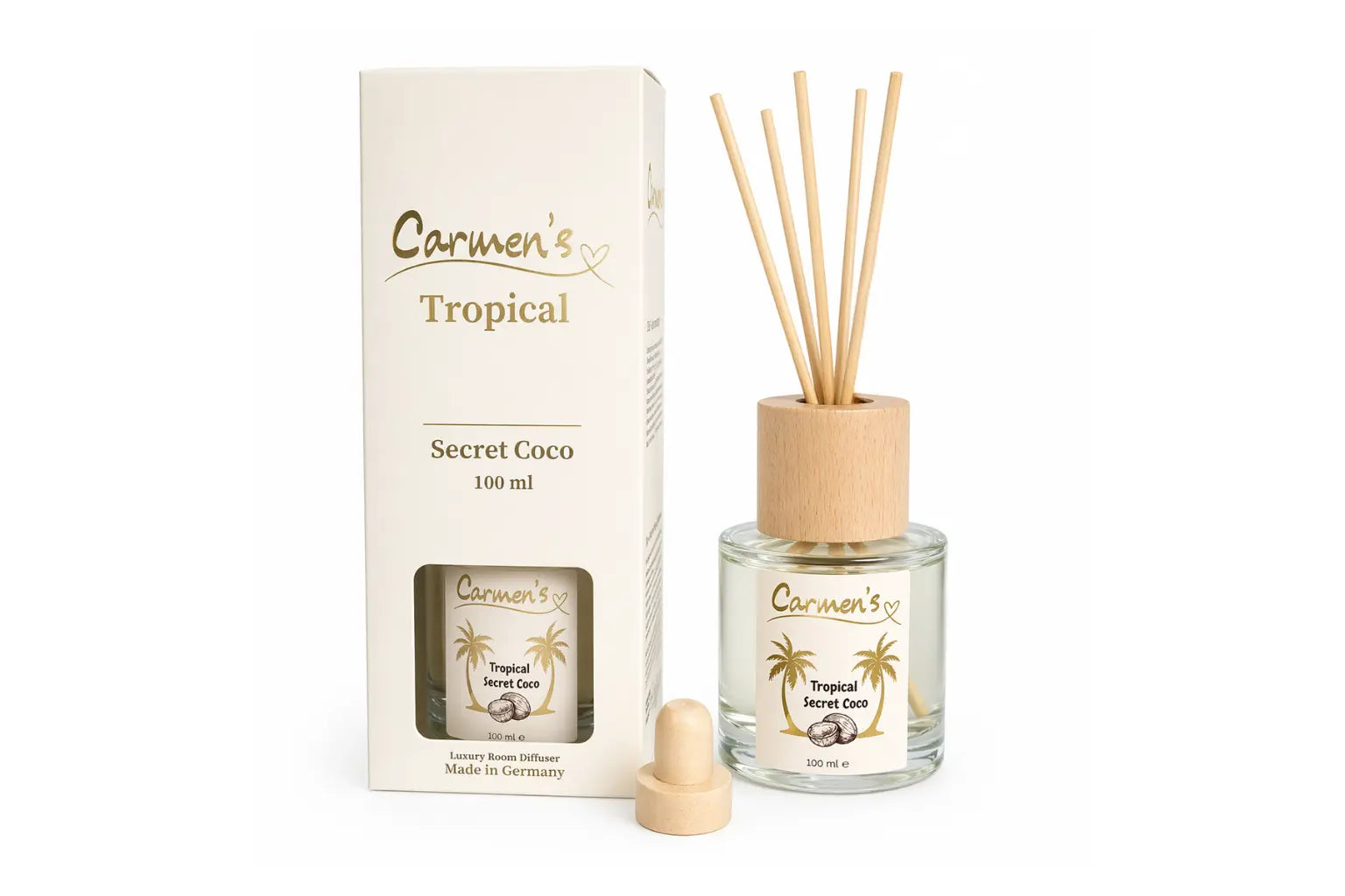 Tropical Secret Coco – Luxury Diffuser (100ml)